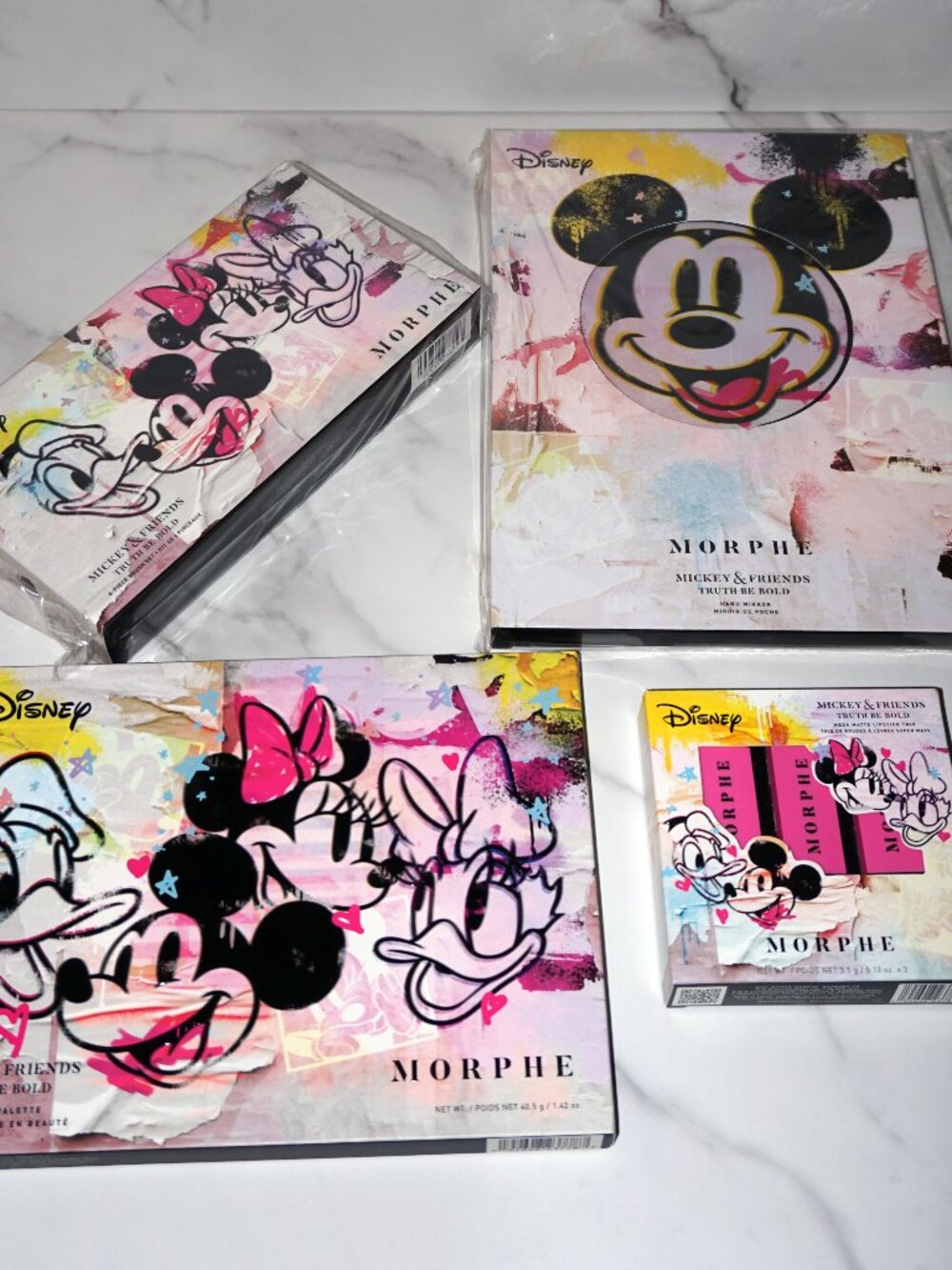 Morphe x Disney Mickey & Friends Truth Be Bold Makeup Set NEW Limited Edition